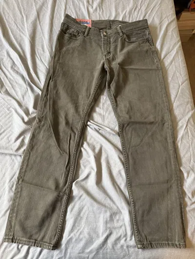 Pre-owned Acne Studios Bla Konst North Dry Green