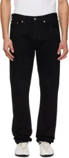 Acne Studios 1979m Belt Loop Jeans In Black