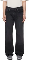 Acne Studios Black 2010m Jeans In Black