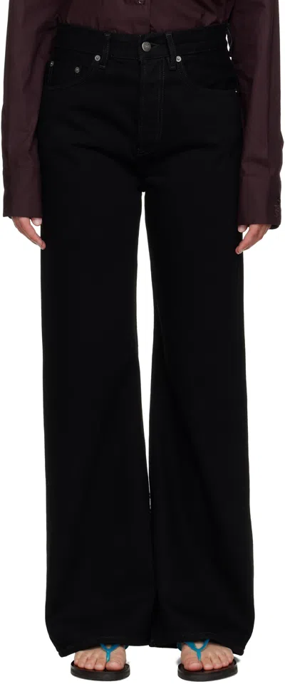 Acne Studios Black 2021f Regular Fit Jeans