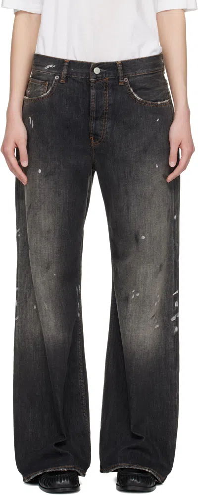 Acne Studios Black 2021f Regular Fit Jeans