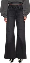 Acne Studios Black 2022f Regular Fit Jeans In Black