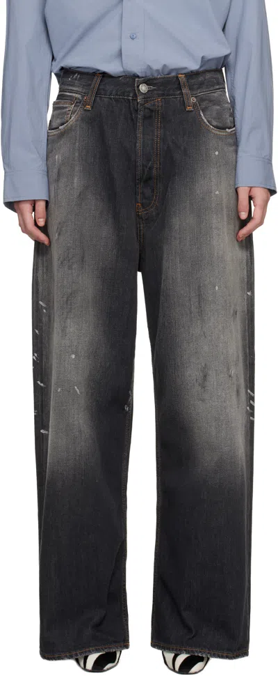 Acne Studios Black 2023 Loose Fit Jeans