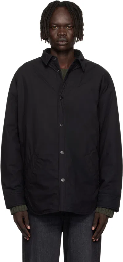 Acne Studios Black Button-up Overshirt