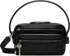 Acne Studios Camero Party Leather Shoulder Bag In 900 Black