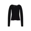 Acne Studios Ribbed Cotton Cardigan In Black