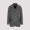 Acne Studios Single-breasted Blazer In Black