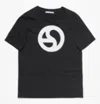 Acne Studios Everest Logogram T-shirt In Black