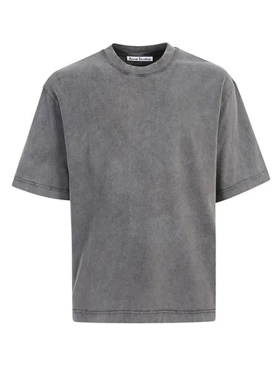 ACNE STUDIOS BLACK CREWNECK T-SHIRT