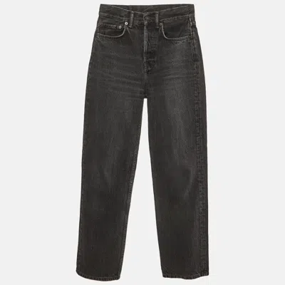Pre-owned Acne Studios Black Denim High Waist Jeans Xs