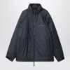 Acne Studios Black Down Jacket In Lightweight Technical Fabric