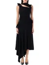 Acne Studios Enouk Viscose Blend Jersey Midi Dress