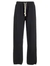 Acne Studios Black Face Swaet Pant Trousers Black In Black