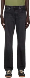 Acne Studios Black Loose Fit 1999 Jeans In Black