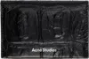 Acne Studios Black Folded Leather Card Holder In Black