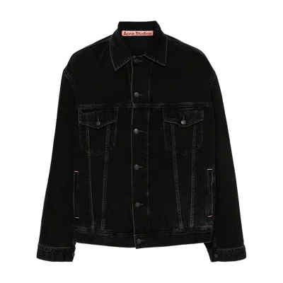 Acne Studios Black Jackets - Denim Jackets Men