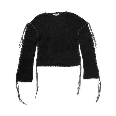 ACNE STUDIOS ACNE STUDIOS BLACK KNITWEAR - JUMPERS WOMEN