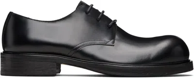 Acne Studios Black Lace-up Leather Derbys