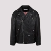 Acne Studios Black Lamb Leather Jacket In Black
