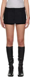 Acne Studios Ikka Double Skirt In Black