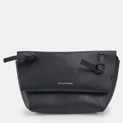 Pre-owned Acne Studios Black Leather Alexandria Mini Crossbody Bag