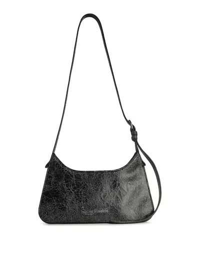 ACNE STUDIOS BLACK LEATHER BAG