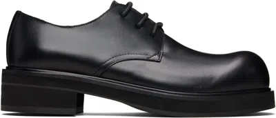 Acne Studios Black Leather Lace-up Derbys