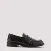Acne Studios Leather Loafers Black In Black