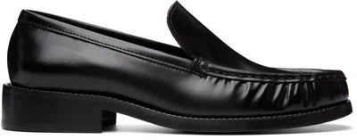 Acne Studios Black Leather Loafers