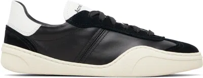 Acne Studios Black Leather Sneakers