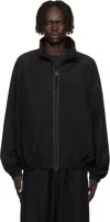 Acne Studios Black Logo Jacket In Black