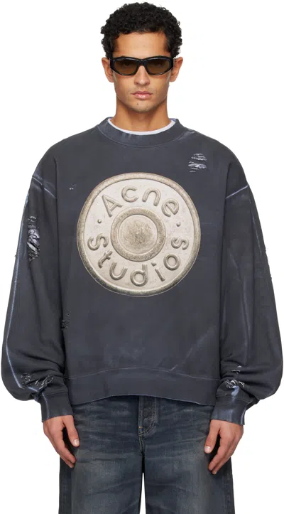 Acne Studios Black Logo Sweatshirt