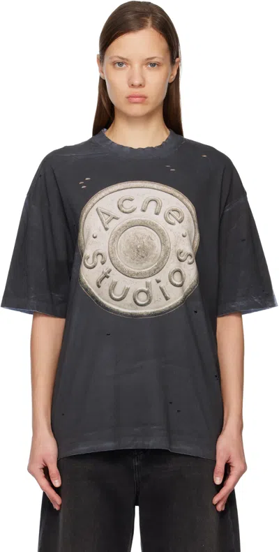 Acne Studios Black Logo T-shirt