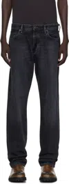 Acne Studios Black Loose Fit 1999 Jeans In Black