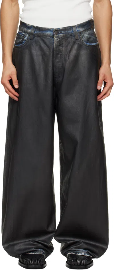 Acne Studios Black Loose Fit 2023 Jeans