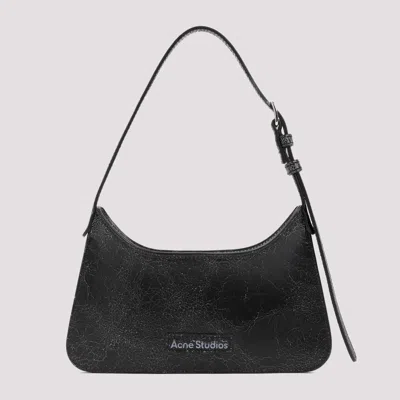 ACNE STUDIOS BLACK MINI PLATT SHOULDER BAG