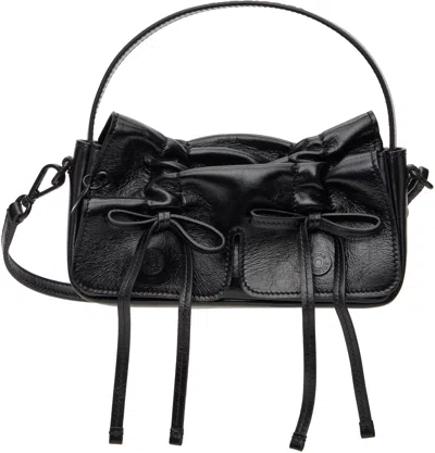 Acne Studios Black Multipocket Micro Bag In 900 Black