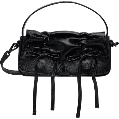 Acne Studios Black Multipocket Micro Bag In 900 Black
