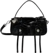 Acne Studios Micro Multipocket Mini Bag In 900 Black