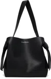 Acne Studios Black Musubi Midi Shoulder Bag In Black