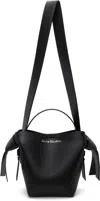 Acne Studios Black Musubi Mini Shoulder Bag In Black