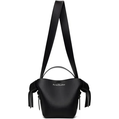 Acne Studios Black Musubi Mini Tote In 900 Black