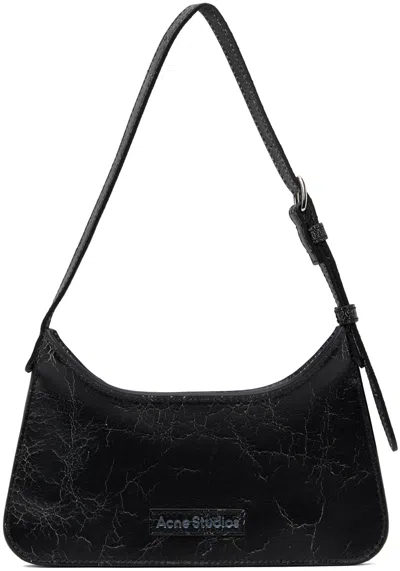 Acne Studios Platt Micro Shoulder Bag In Black