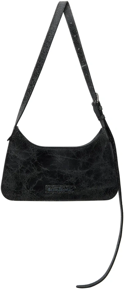 Acne Studios Black Platt Mini Bag In 900 Black