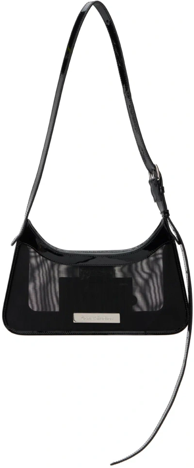 Acne Studios Black Platt Mini Bag In 900 Black