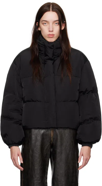 ACNE STUDIOS BLACK PUFFER DOWN JACKET