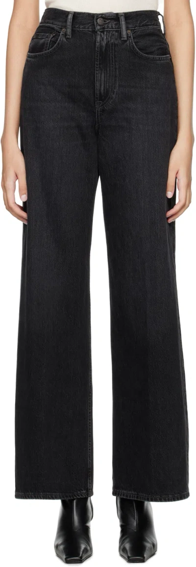 Acne Studios Black Relaxed-fit Jeans