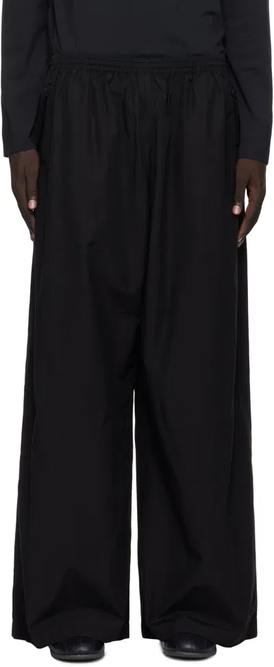 Acne Studios Black Relaxed Fit Trousers