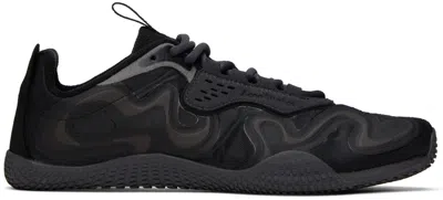 Acne Studios Black Ribbon Sneakers In Multi Black
