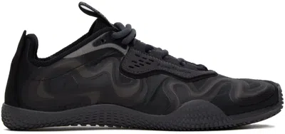 Acne Studios Black Signature Sneakers In Multi Black